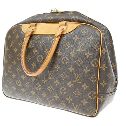 Louis Vuitton Trouville Monogram Canvas, Brown, Canvas, Handbag
