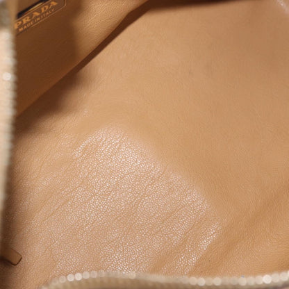 Prada Vintage Leather, Brown, Leather, Shoulder Bag