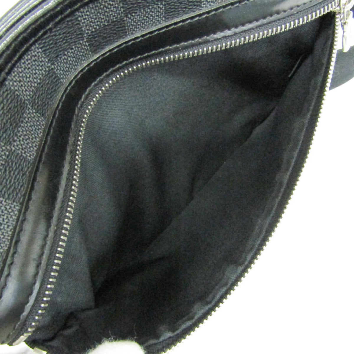 Louis Vuitton Thomas Damier Graphite, Black, Canvas, Shoulder Bag