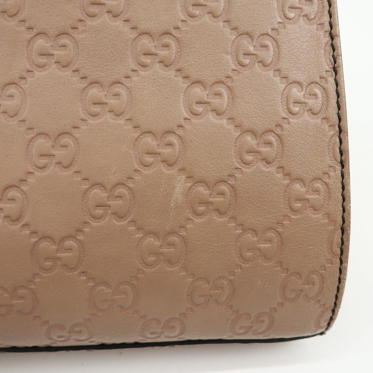 Gucci Emily Chain Flap Guccissima Leather, Pink, Leather, Handbag