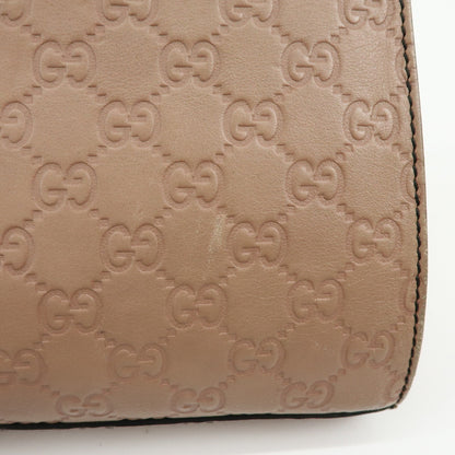 Gucci Emily Chain Flap Guccissima Leather, Pink, Leather, Handbag