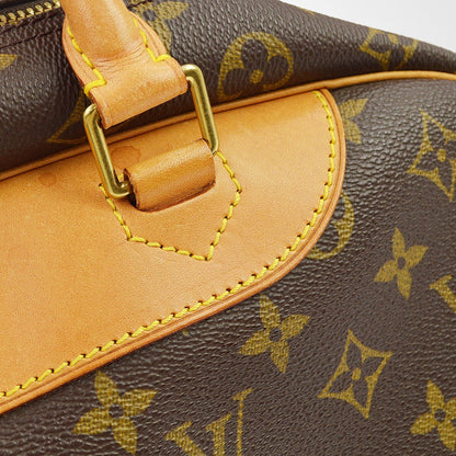Louis Vuitton Deauville Monogram Canvas, Brown, Canvas, Handbag