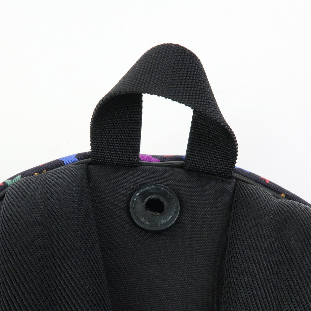 Saint Laurent City Printed Corduroy, Multicolour, Canvas, Backpack