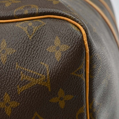 Louis Vuitton Keepall Monogram Canvas, Brown, Canvas, Travel Bag