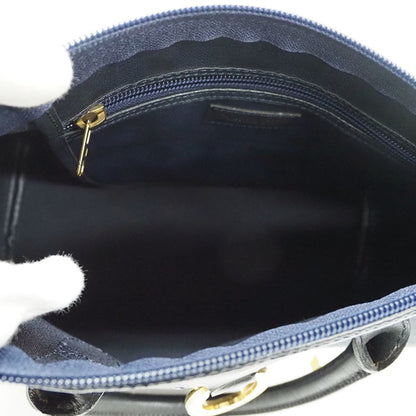Dior, Navy, Canvas, handbag