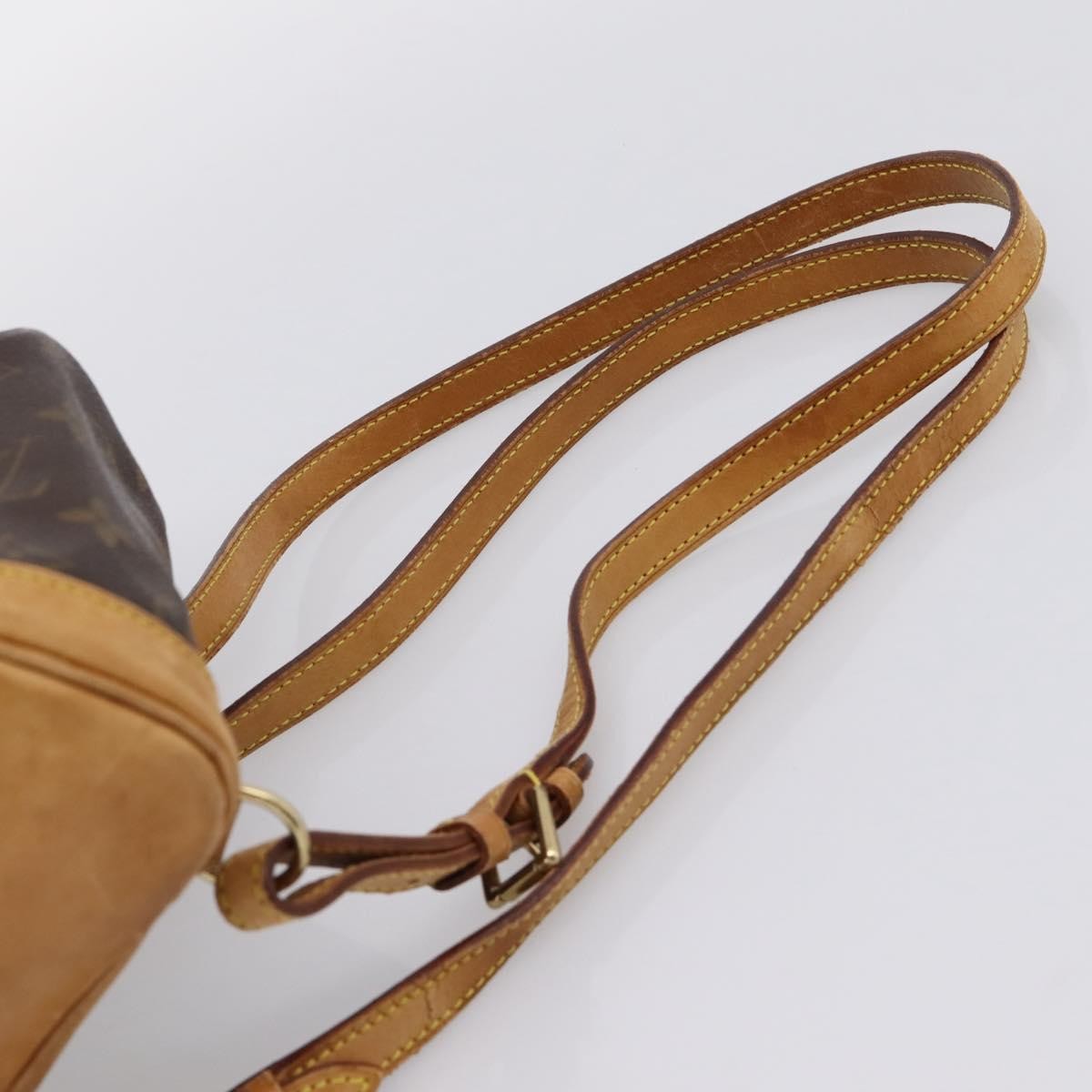 Louis Vuitton Vintage Montsouris Monogram Canvas, Brown, Canvas, Backpack