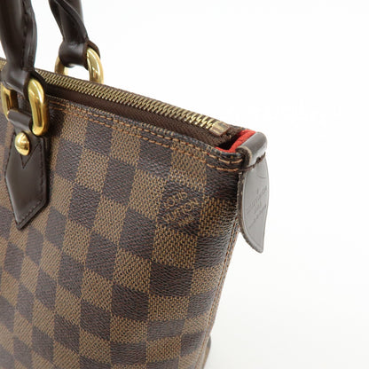 Louis Vuitton Saleya Damier, Brown, Canvas, Handbag