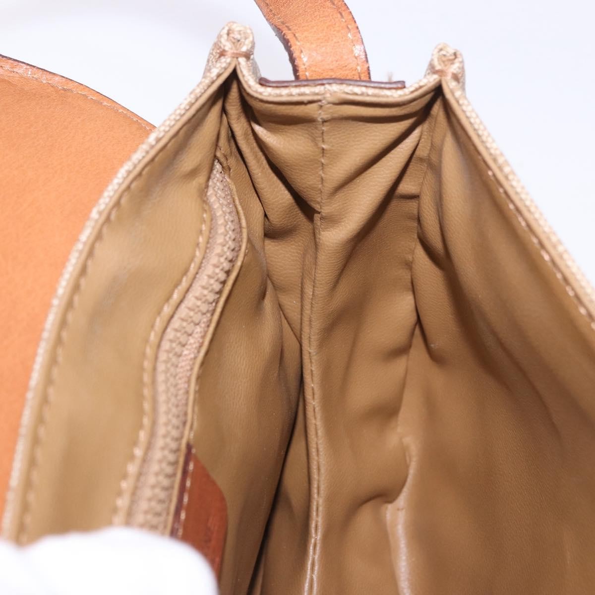 Celine Macadam Canvas, Beige, Canvas, Shoulder Bag