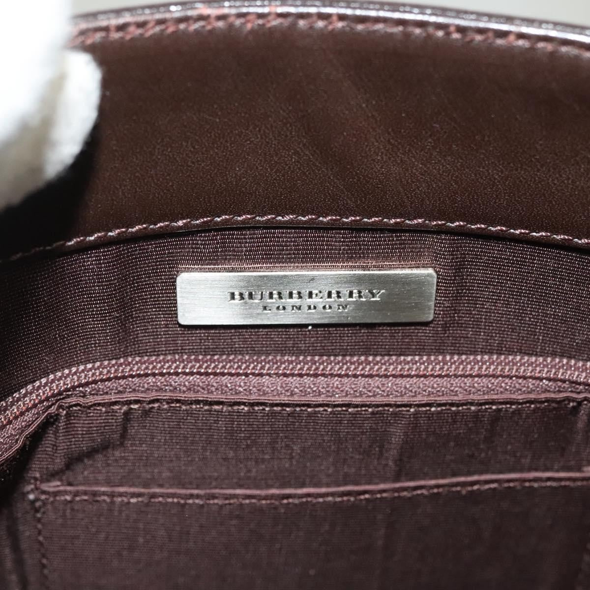 Burberry Vintage Leather, Brown, Leather, Handbag