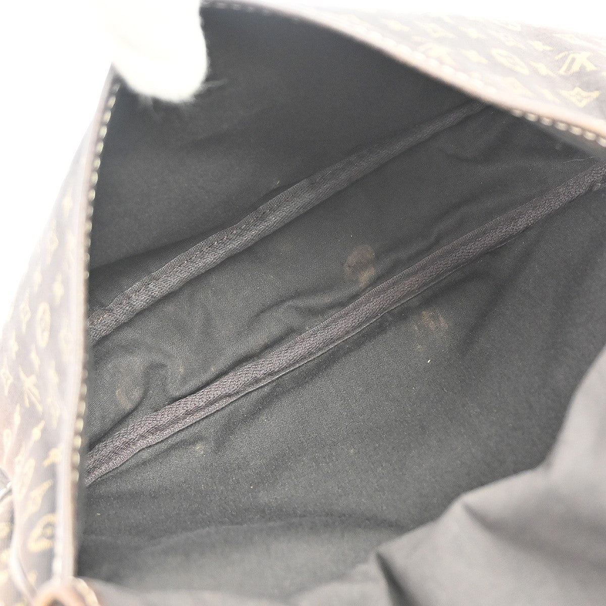 Louis Vuitton Saumur Mini Lin, Brown, Canvas, Shoulder Bag
