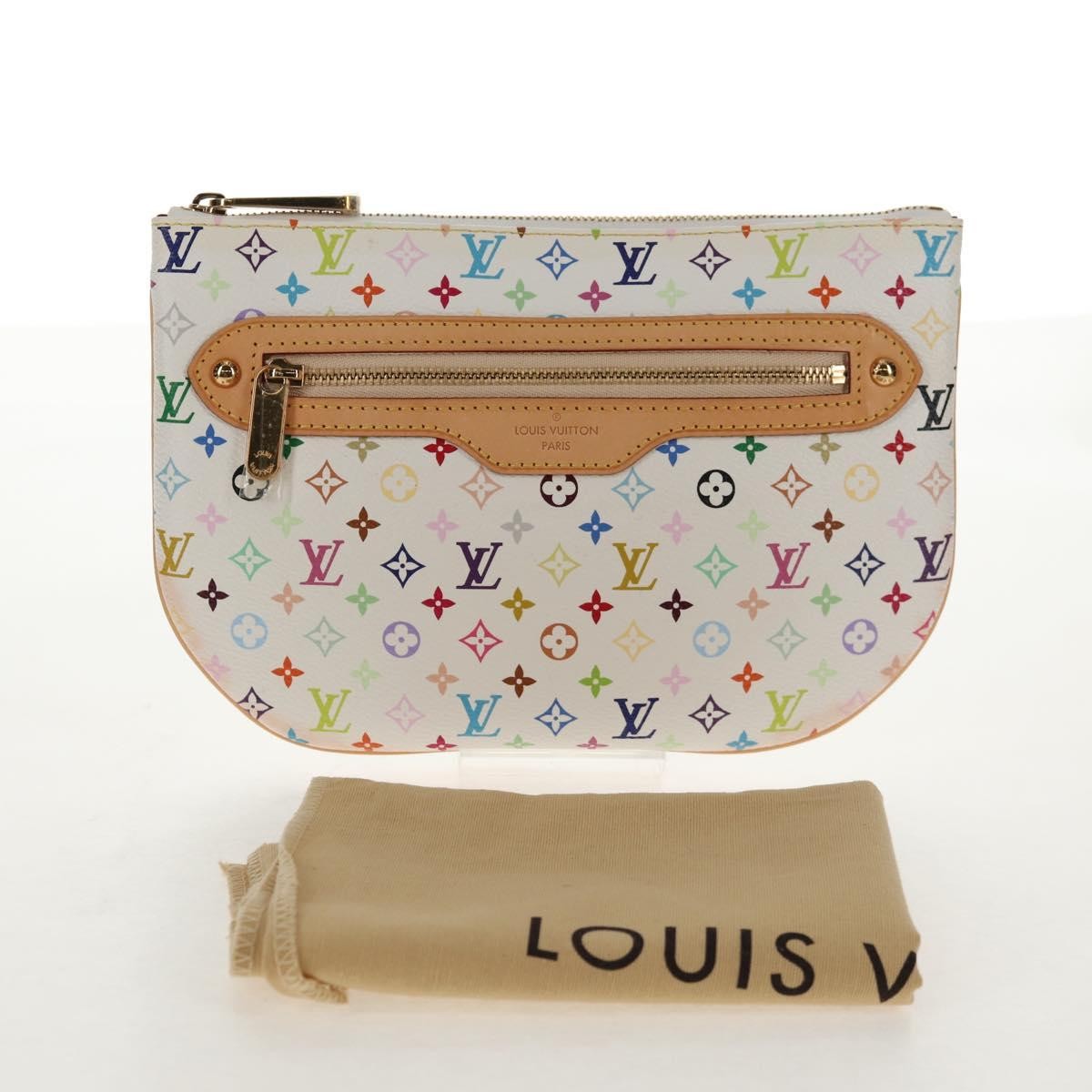 Louis Vuitton Pochette GM Monogram Multicolor, Multicolour, Canvas, Clutch