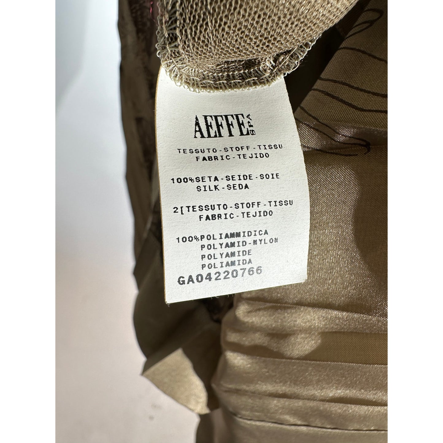 Платье из плиссированного шелка ALBERTA FERRETTI