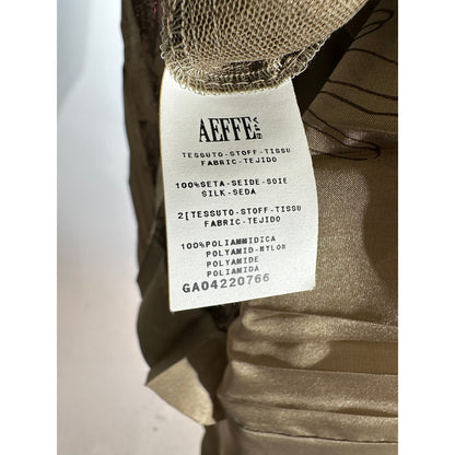 Платье из плиссированного шелка ALBERTA FERRETTI