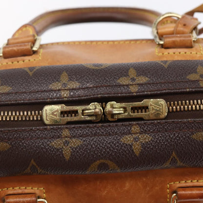 Louis Vuitton Deauville Handbag Monogram Canvas, BROWN, CANVAS, Handbag