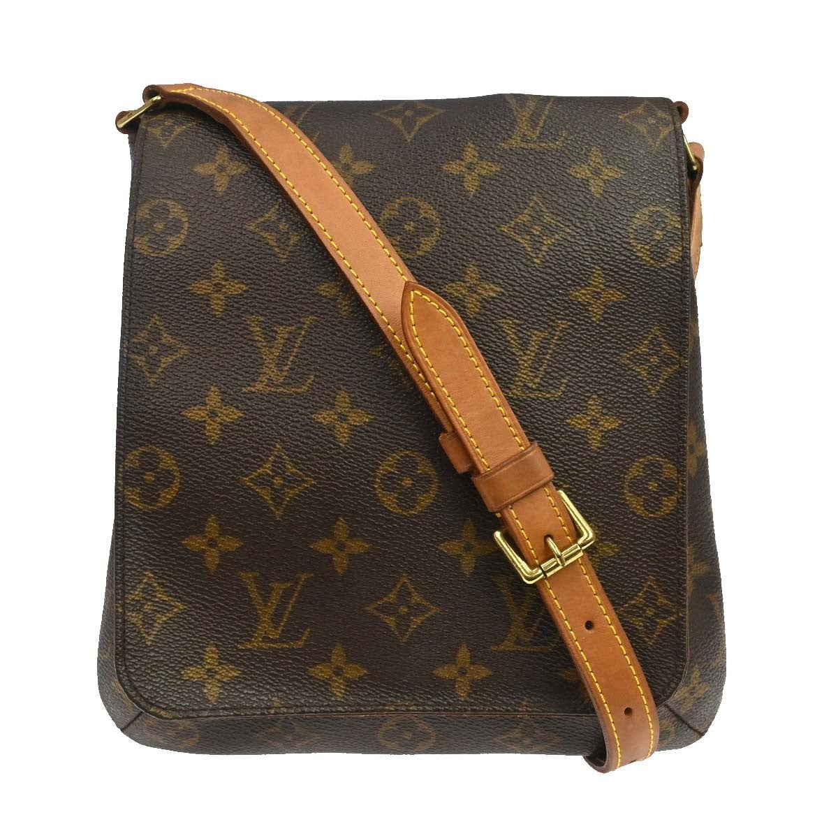 Louis Vuitton Musette Salsa Monogram Canvas, Brown, Canvas, Shoulder Bag
