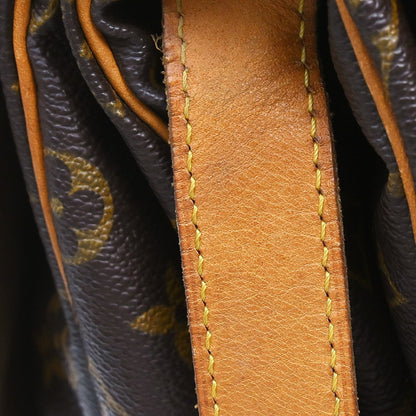 Louis Vuitton Saumur Monogram Canvas, Brown, Canvas, Shoulder Bag