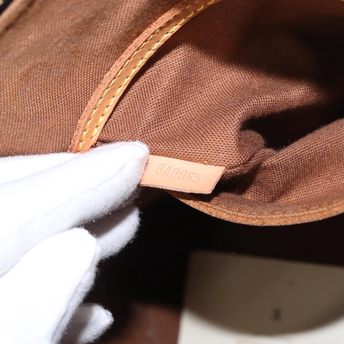 Louis Vuitton Alma Handbag Monogram Canvas, BROWN, CANVAS, Handbag