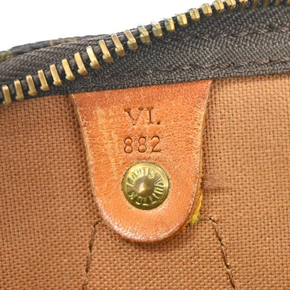 Louis Vuitton Speedy Monogram Canvas, Brown, Canvas, Handbag