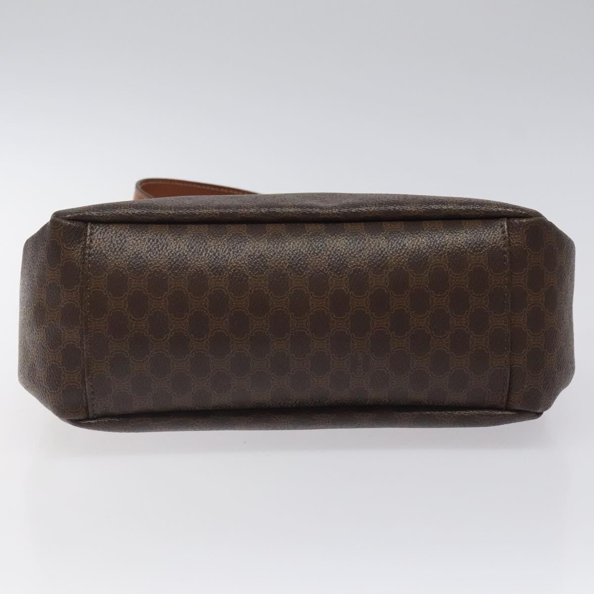 Celine Macadam Canvas, Brown, Canvas, Tote Bag