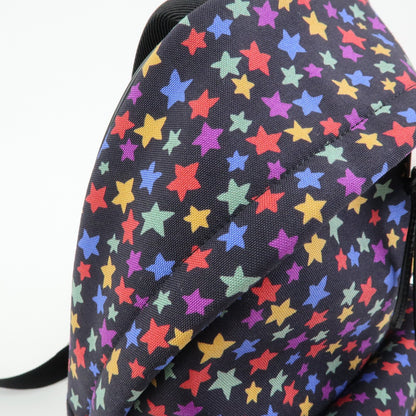 Saint Laurent City Printed Corduroy, Multicolour, Canvas, Backpack