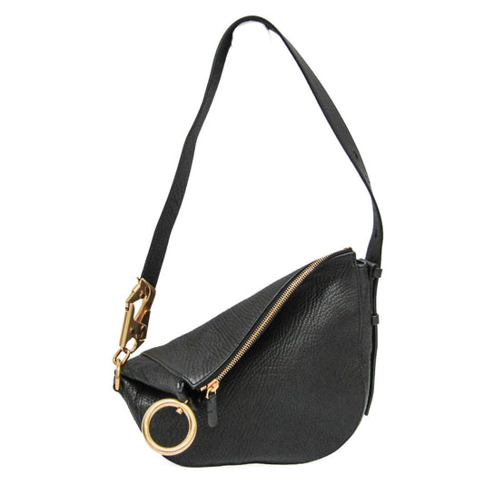 Burberry Zip Clutch Leather, Black, Leather, Clutch