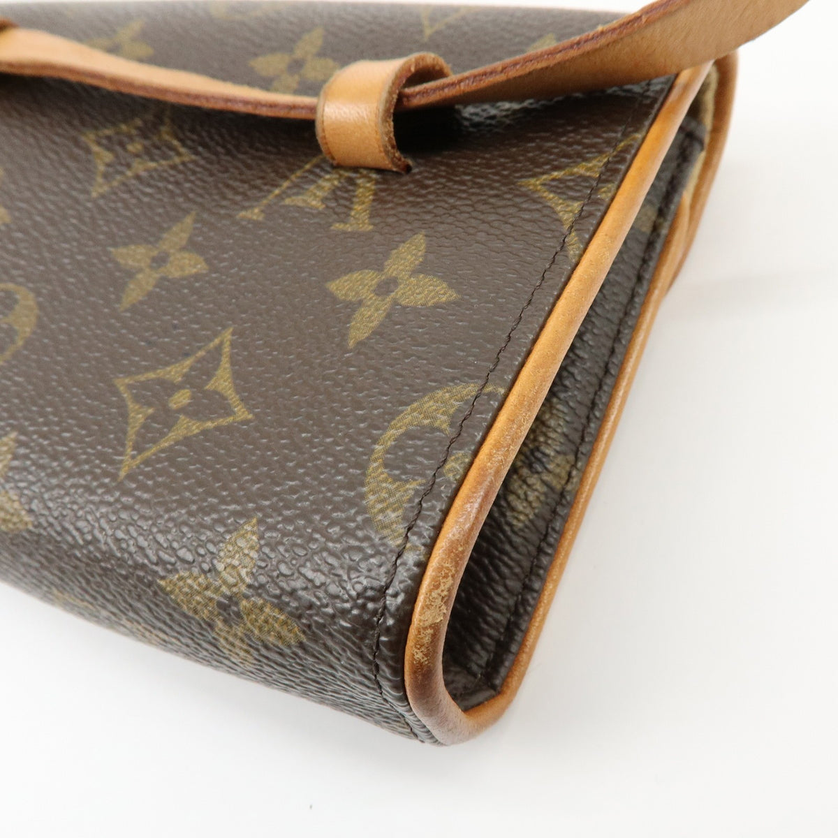 Louis Vuitton Florentine Waist Monogram Canvas, Brown, Canvas, Handbag