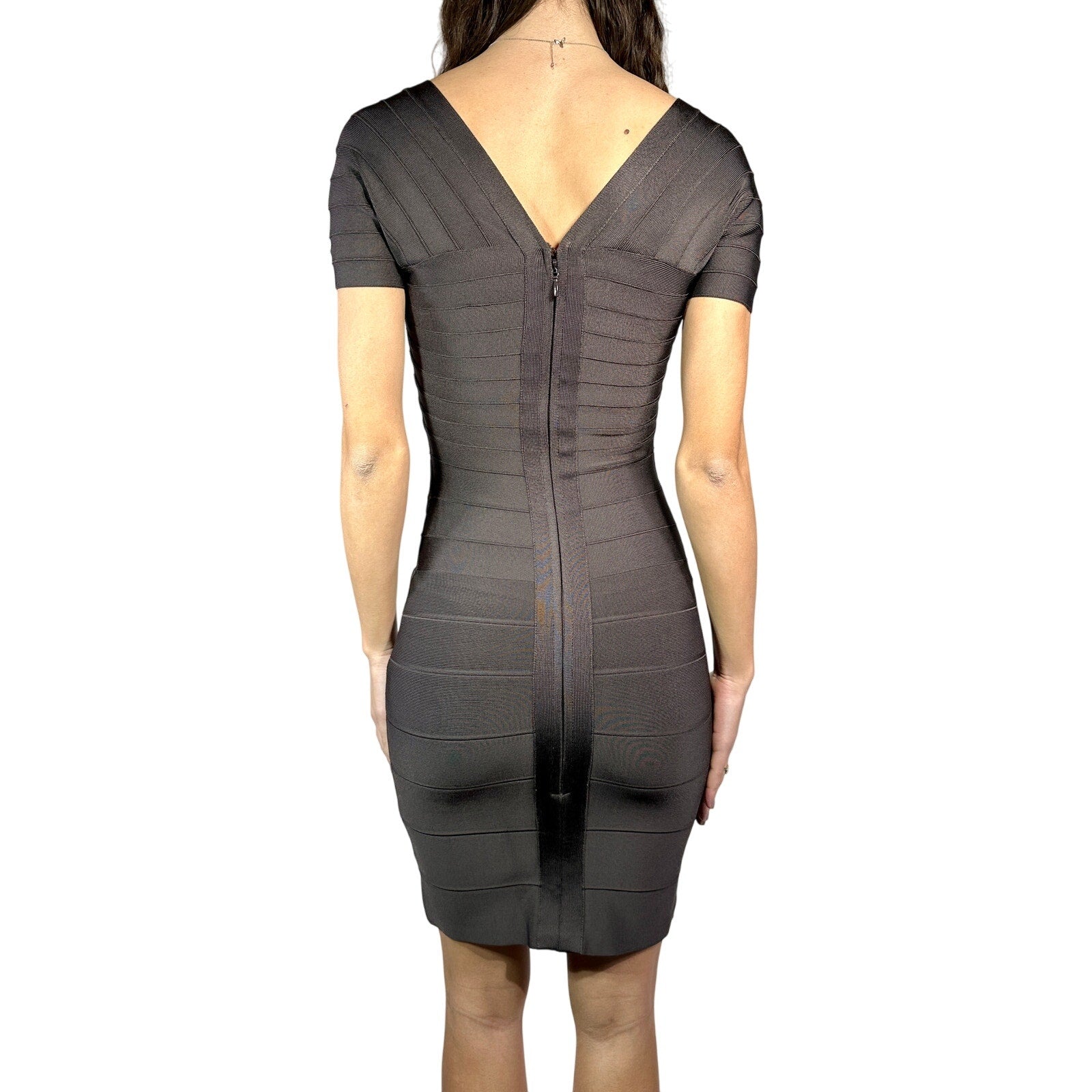 ARMANI JEANS Studded Denim Mini Dress