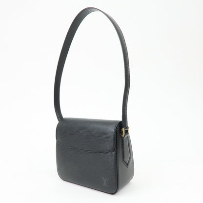 Louis Vuitton Buci Epi Leather, Black, Leather, Handbag