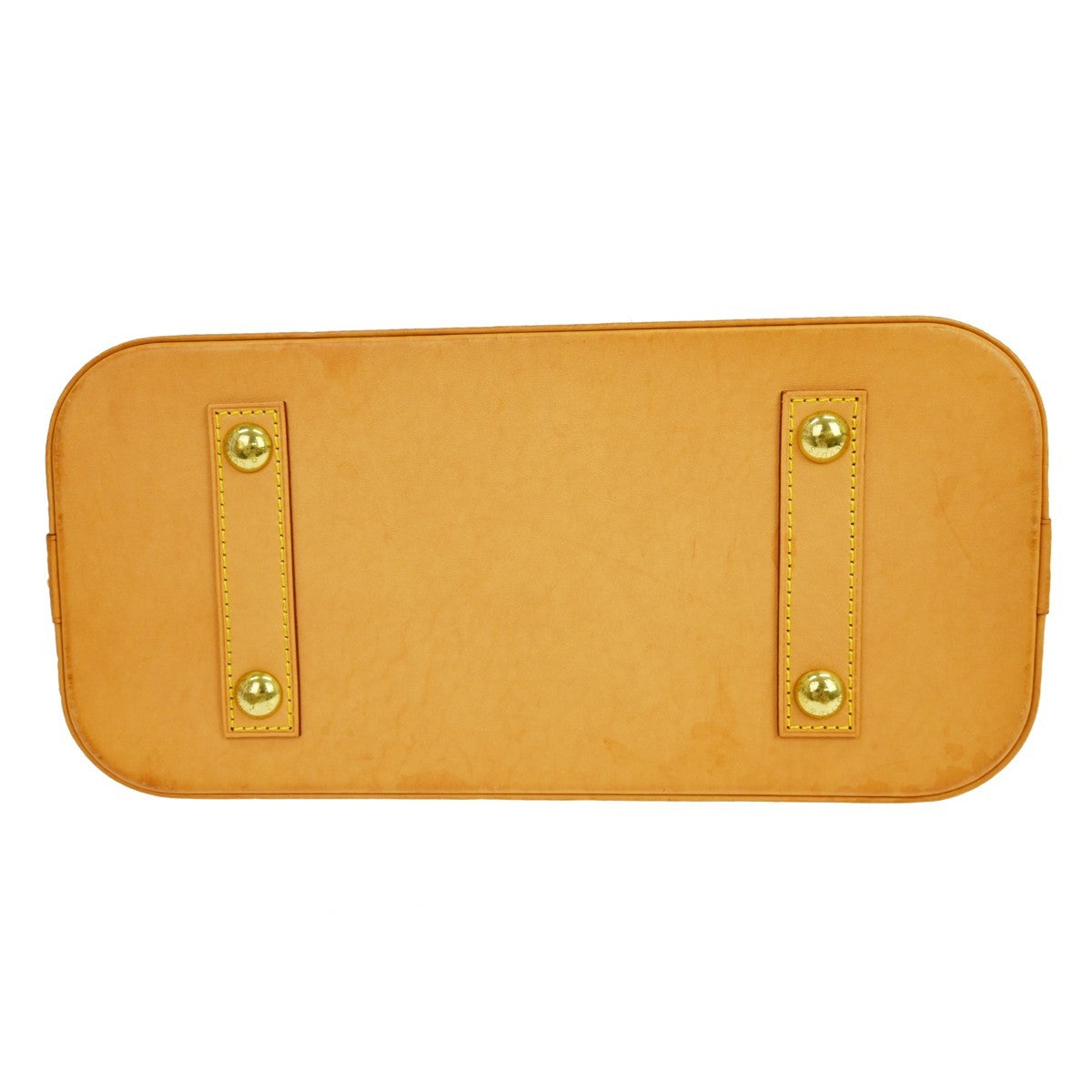 Louis Vuitton Alma Monogram Canvas, Brown, Canvas, Handbag