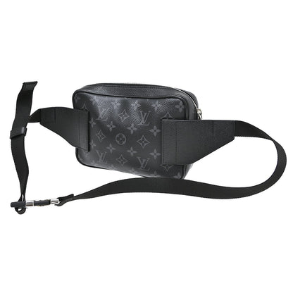 Louis Vuitton Outdoor BumBag Monogram Taigarama, Black, Leather, Shoulder Bag