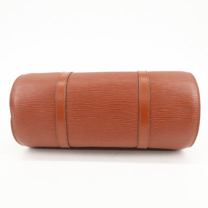 Louis Vuitton Soufflot Epi Leather, Brown, Leather, Handbag