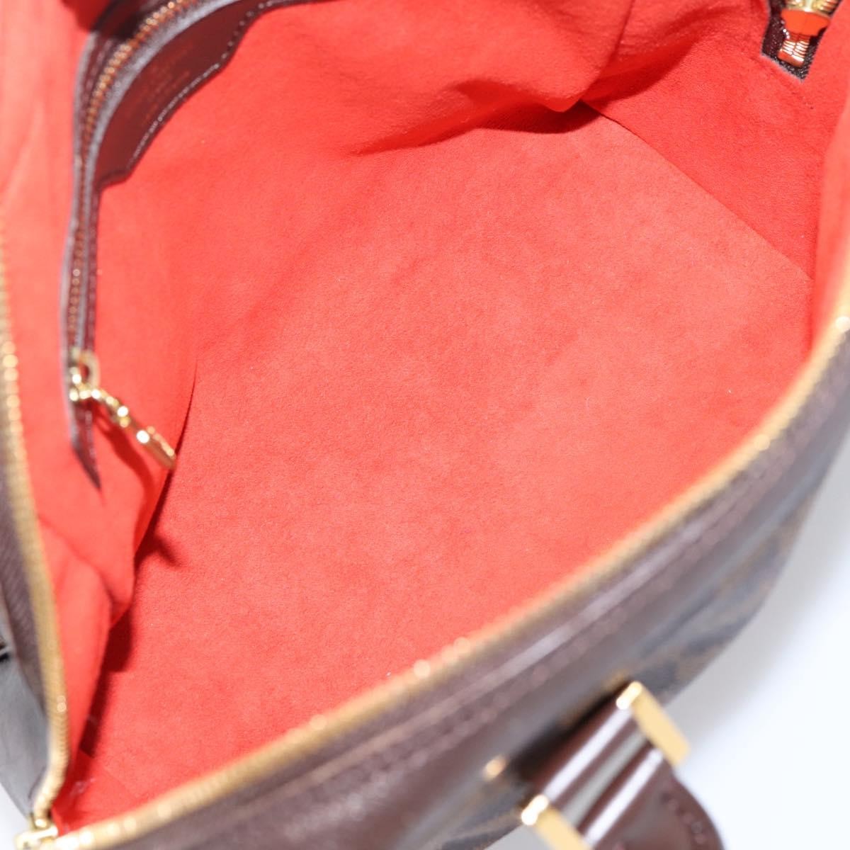 Louis Vuitton Brera Damier, Brown, Canvas, Handbag