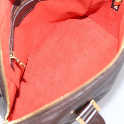 Louis Vuitton Brera Damier, Brown, Canvas, Handbag