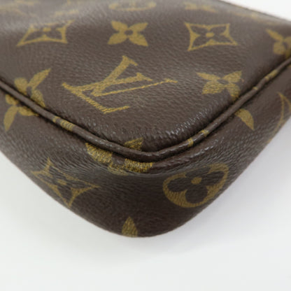 Louis Vuitton Pochette Accessoires NM Monogram Canvas, Brown, Canvas, Clutch