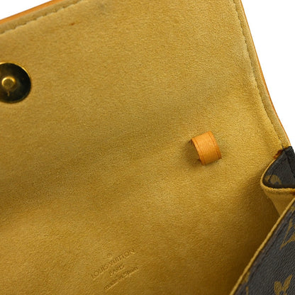 Louis Vuitton Twin Monogram, Brown, Canvas, Clutch