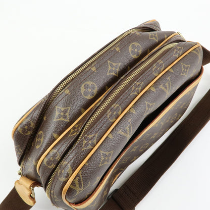 Louis Vuitton Reporter Monogram Canvas, Brown, Canvas, Shoulder Bag