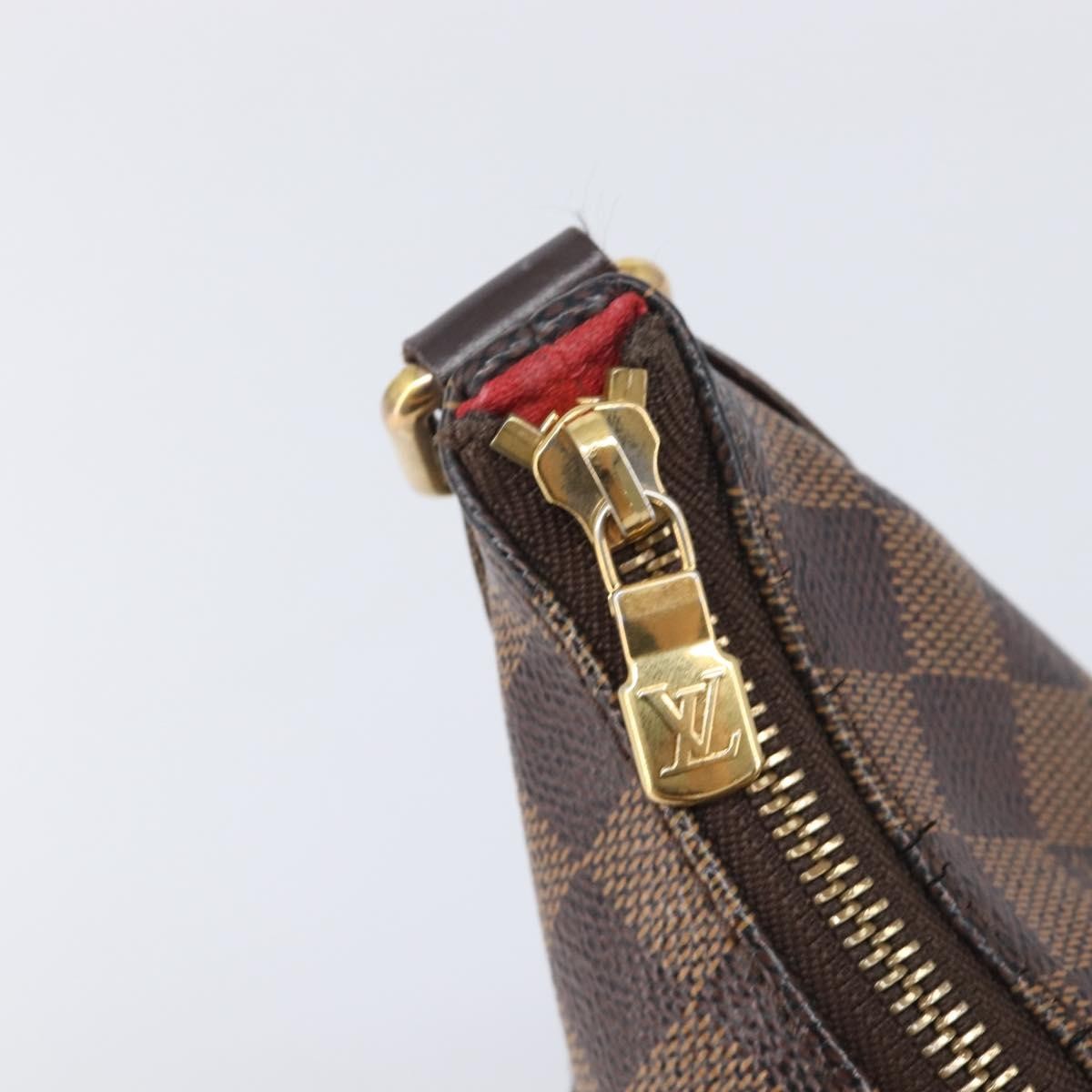 Louis Vuitton Bloomsbury Damier, Brown, Canvas, Shoulder Bag