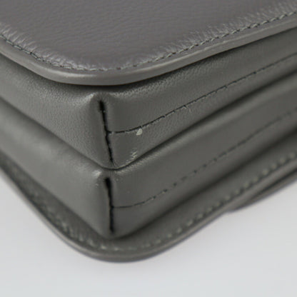 Balenciaga, Grey, Leather, shoulder
