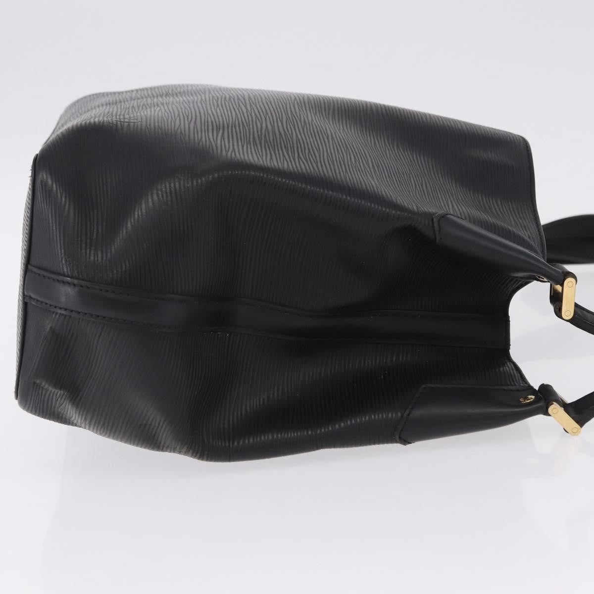 Louis Vuitton Mandara Epi, Black, Leather, Shoulder Bag