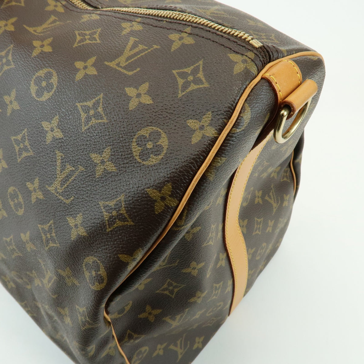 Louis Vuitton Keepall Bandouliere Monogram Canvas, Brown, Canvas, Travel Bag