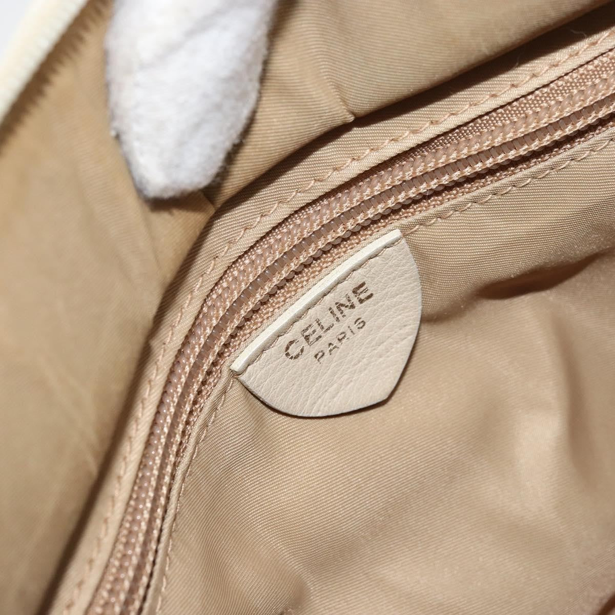 Celine Handbag Nylon, Beige, Nylon, Handbag