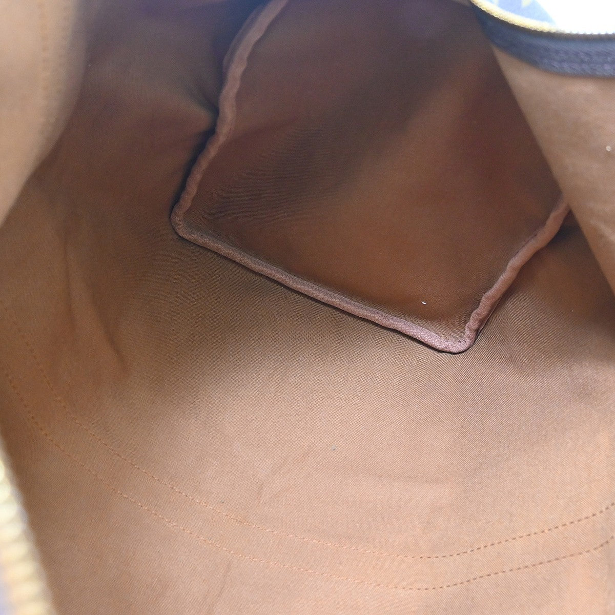 Louis Vuitton Keepall Monogram, Brown, Canvas, Travel Bag