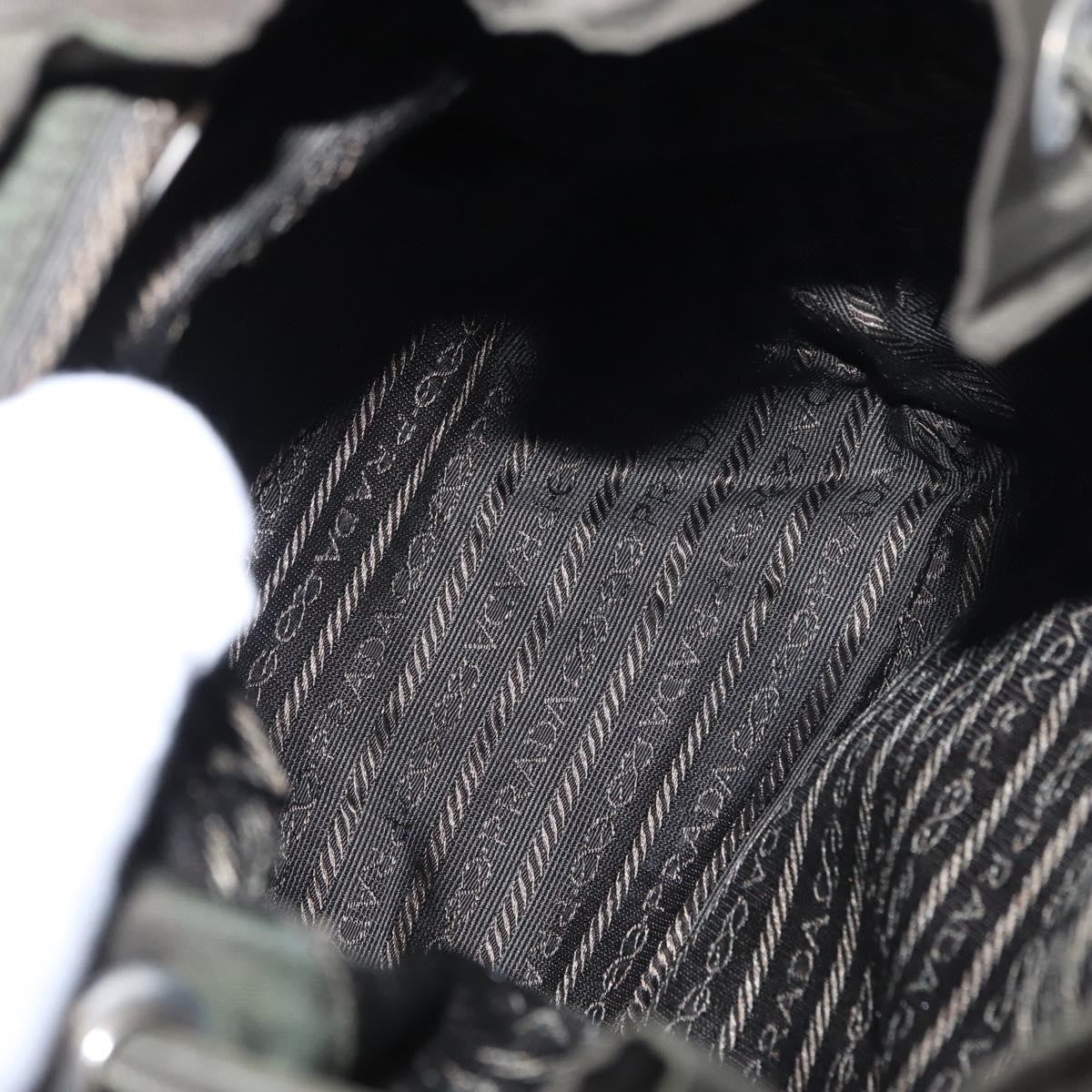 Prada Front Pocket Tessuto, Khaki, Nylon, Backpack