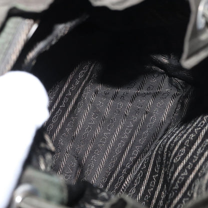 Prada Front Pocket Tessuto, Khaki, Nylon, Backpack
