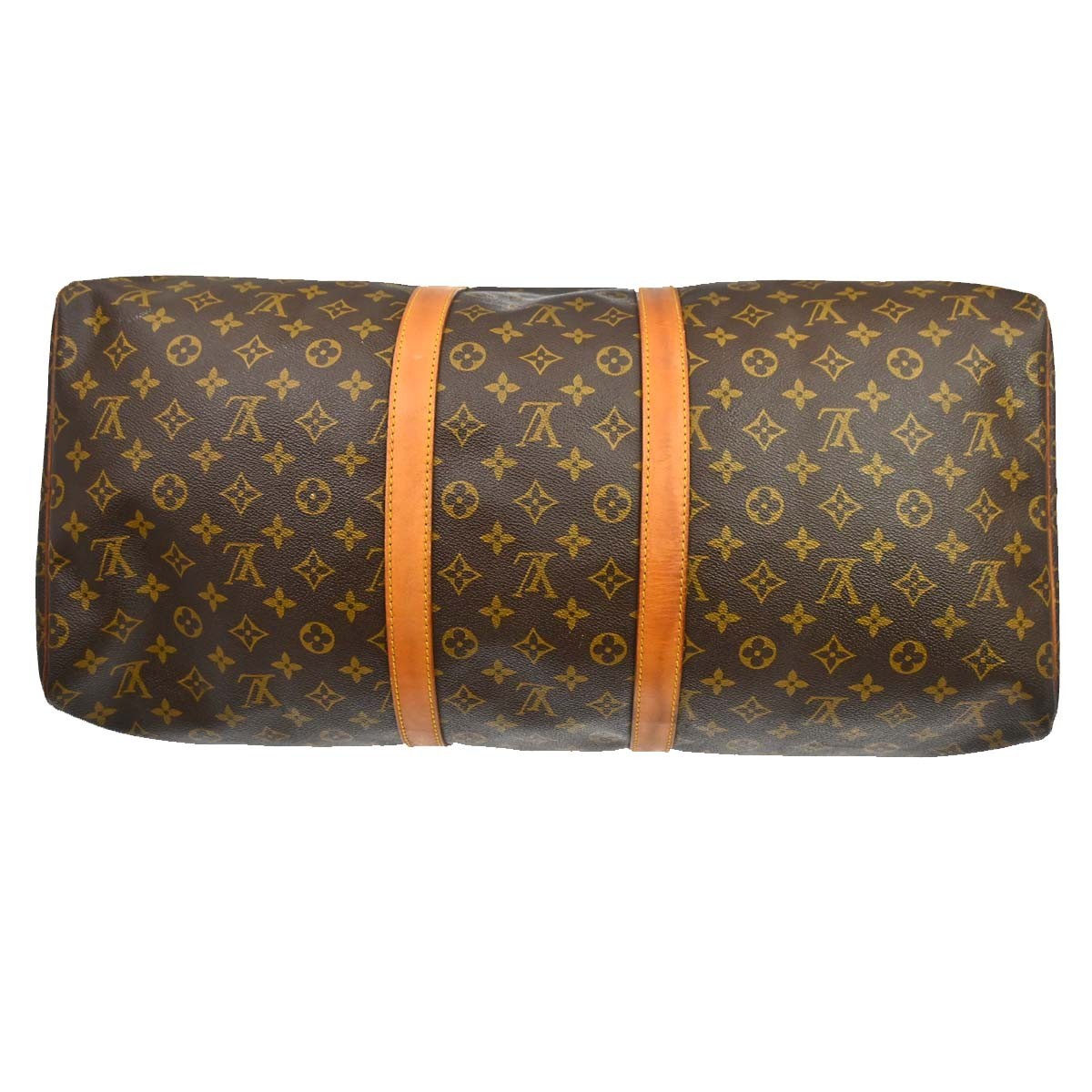 Louis Vuitton Keepall Monogram Canvas, Brown, Canvas, Travel Bag