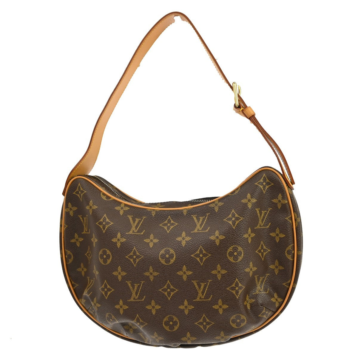 Louis Vuitton Croissant Monogram, Brown, Canvas, Shoulder Bag