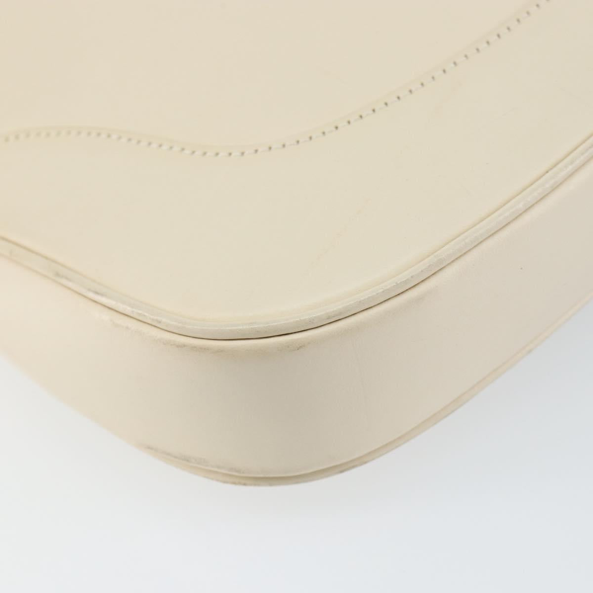 Gucci Jackie Original Shoulder Bag Leather, WHITE, LEATHER, Shoulder bag