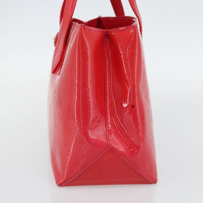 Louis Vuitton Wilshire Monogram Vernis, Pink, Patent Leather, Handbag