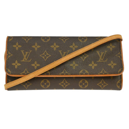 Louis Vuitton Twin Monogram, Brown, Canvas, Clutch
