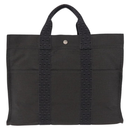 Hermes Fourre-tout Herline Fourre-tout Herline, Gray, Canvas, Tote Bag